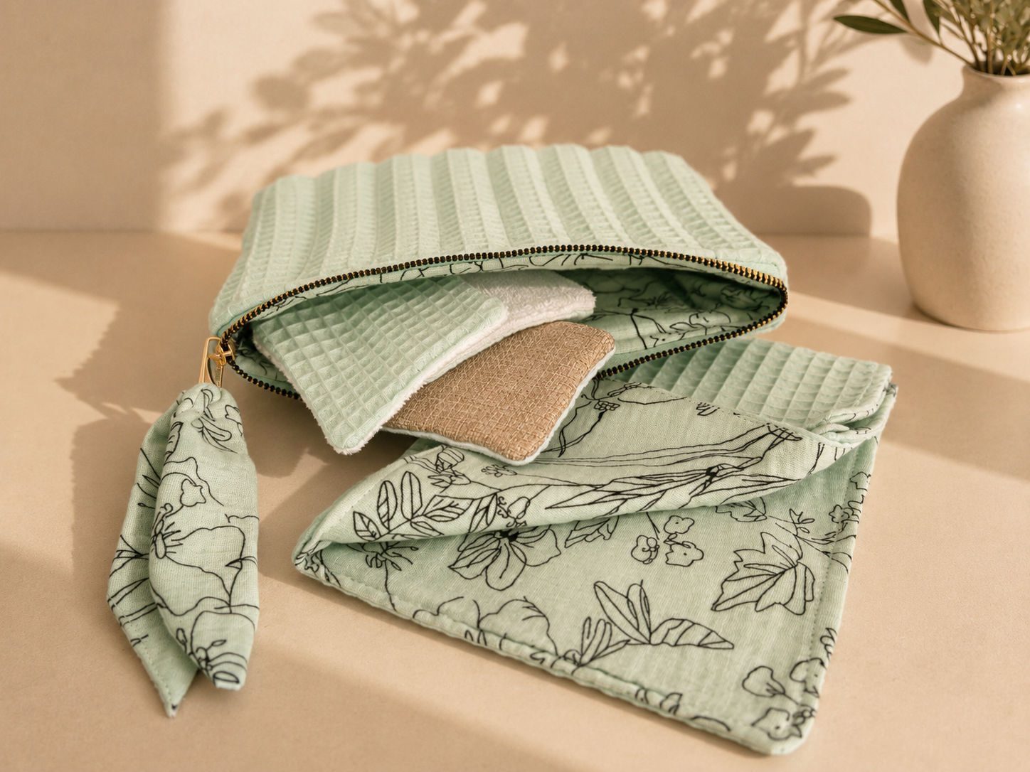 Mint Bloom SPA rinkinys – rankų darbo