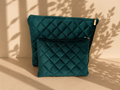 „OdeSiu“ aksominis ir šilkinis nešiojamojo kompiuterio dėklas – šokolado spalvos