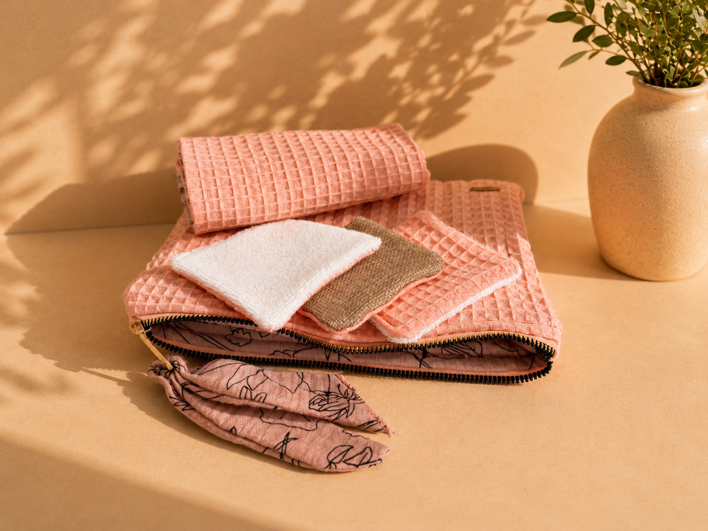 Peach Bloom SPA rinkinys – rankų darbo