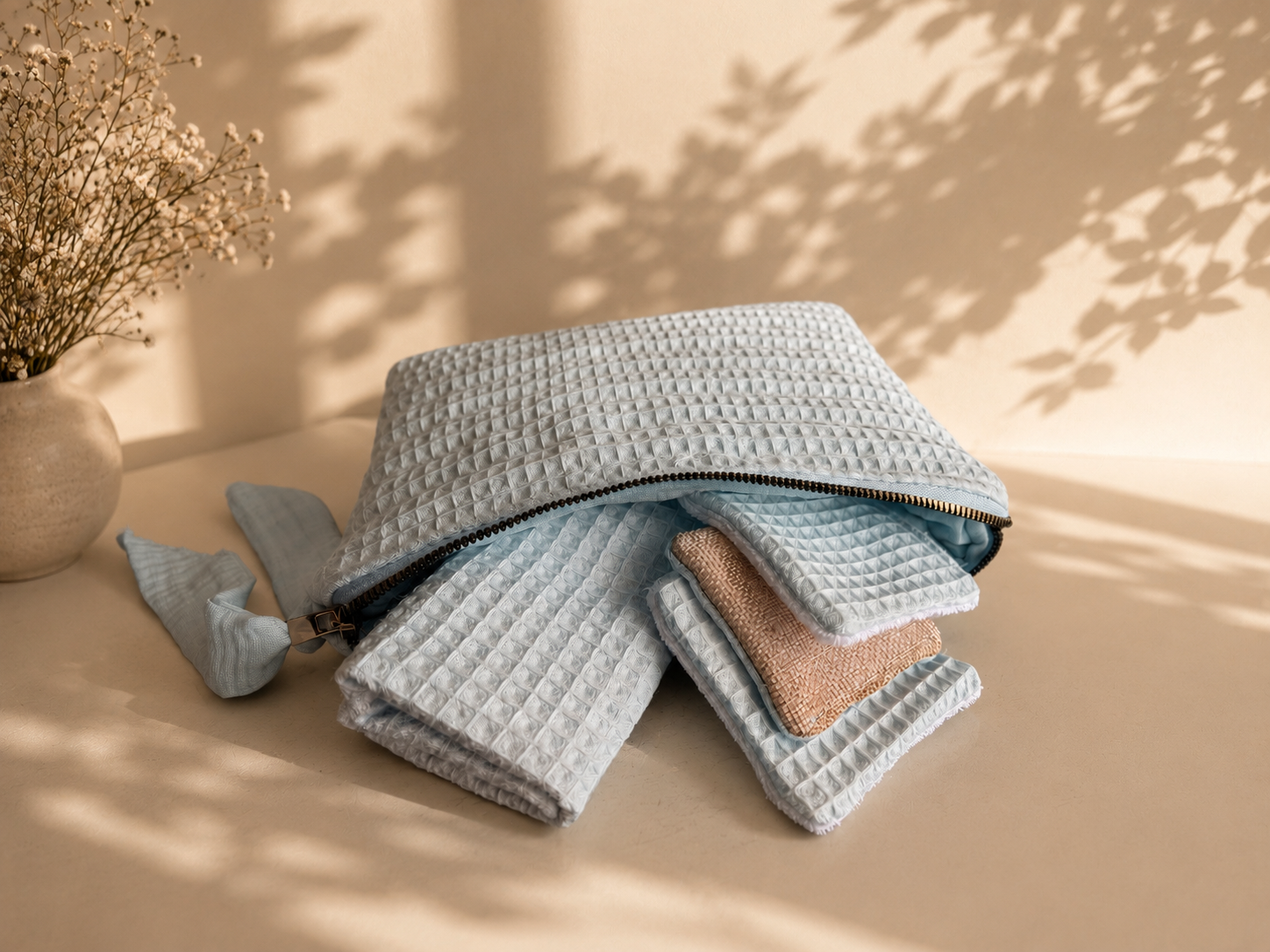 Azure Bloom SPA rinkinys – rankų darbo